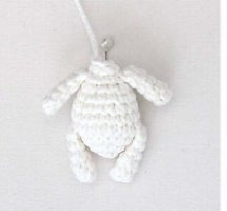 Crochet bunny ear diagram