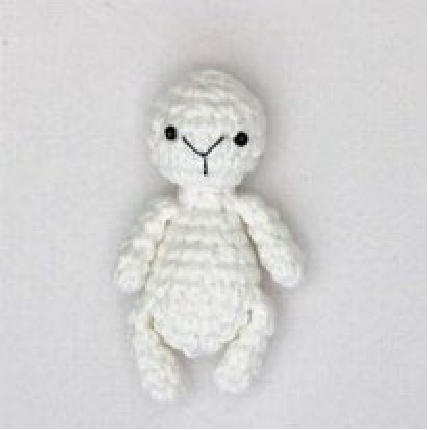 Crochet bunny ear finished