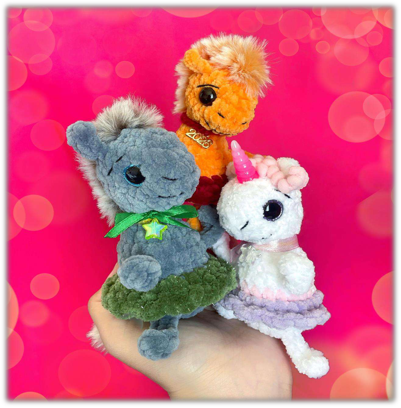 Oh-So-Cute Igogoshka finished crochet toy