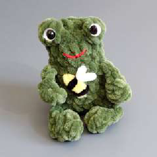 Finished Mischievous Frog Glasha