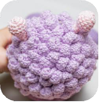 First antenna attached to hair cap