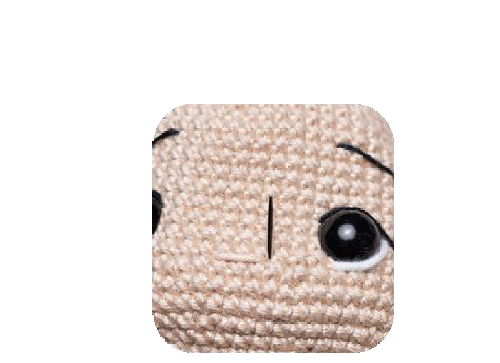 Preparing to hide thread after cinching