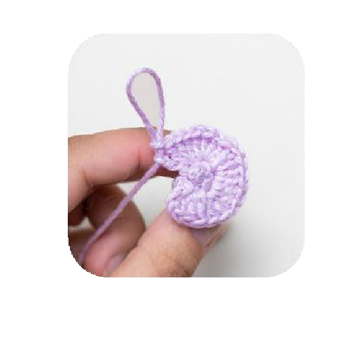 Thread jointing arm to doll body