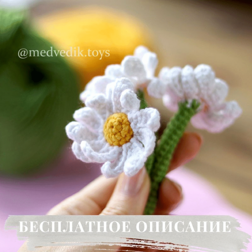 Bloom Beautiful Crochet Daisies: Free Pattern!