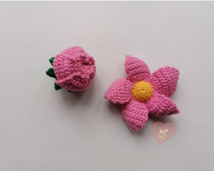 Crochet Beautiful Daisy Flower & Bud FREE