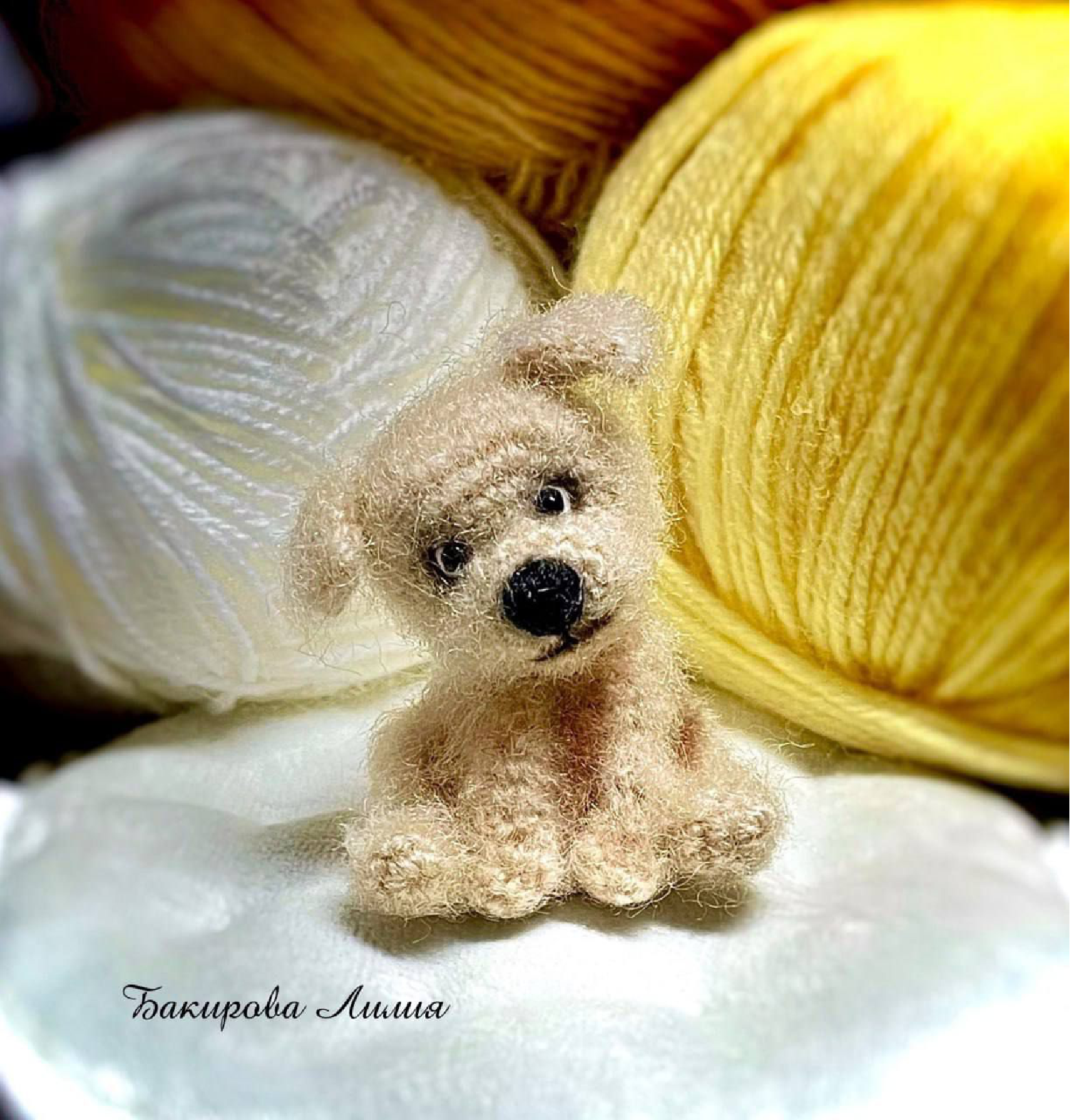 Adorable Dachshund Puppy Free Crochet Pattern