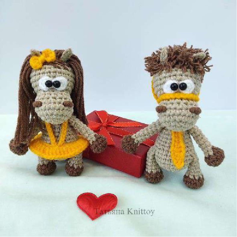 Another view of finished ponies