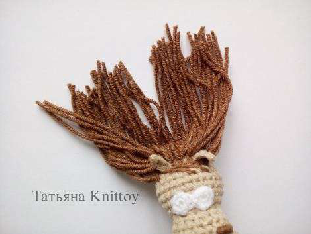 Finished mane before trimming