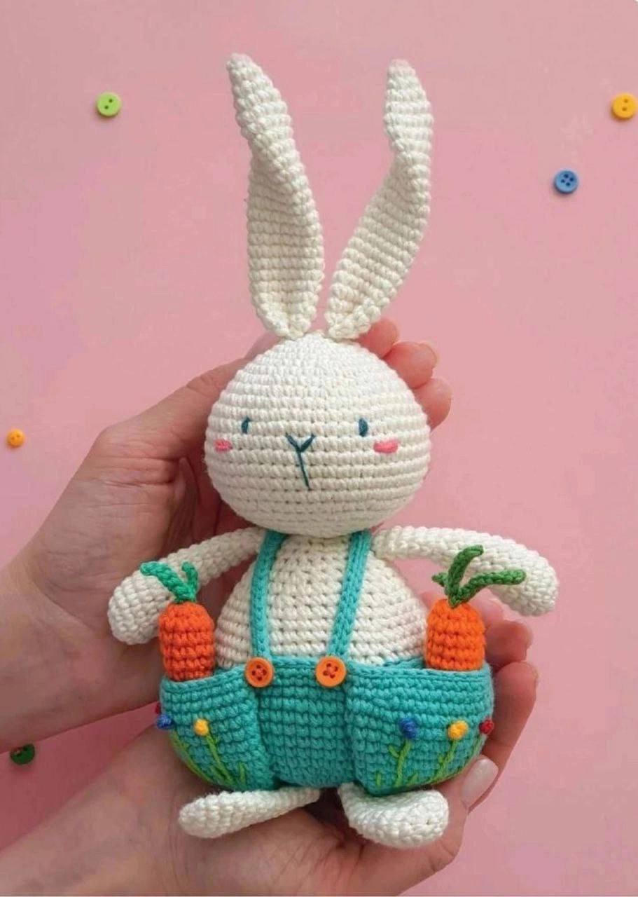 Adorable Oliver The Bunny Crochet Pattern