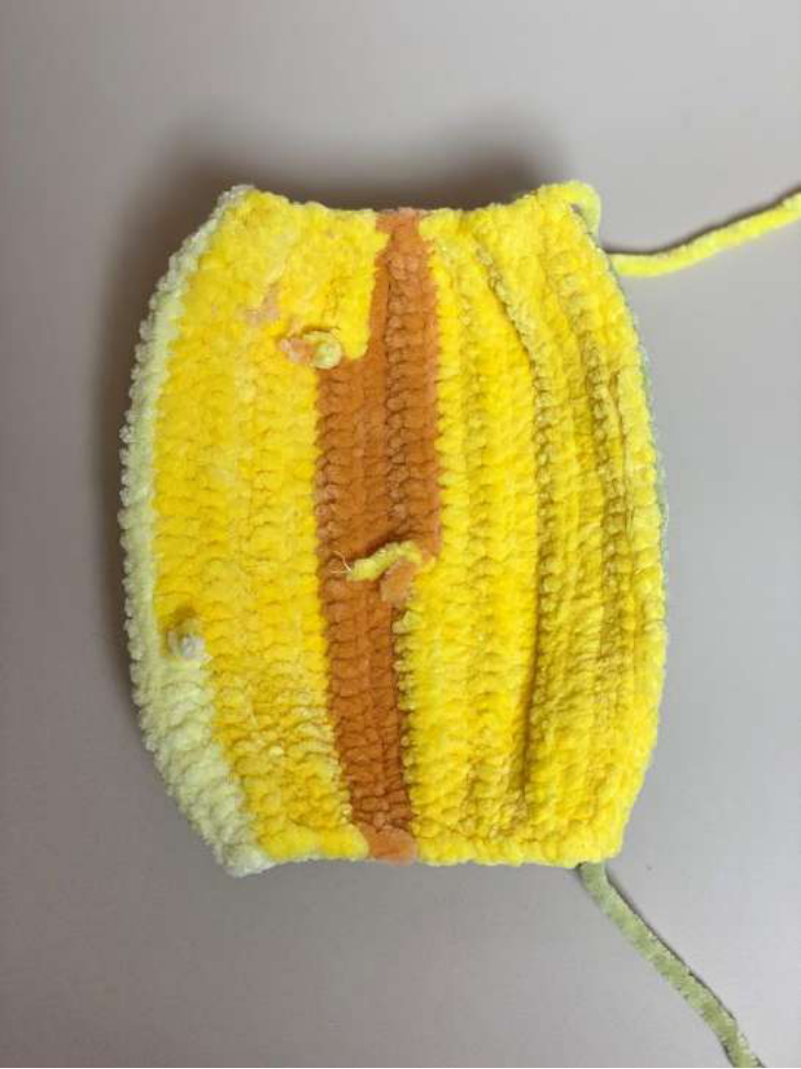 Crocheting rows for the pumpkin body
