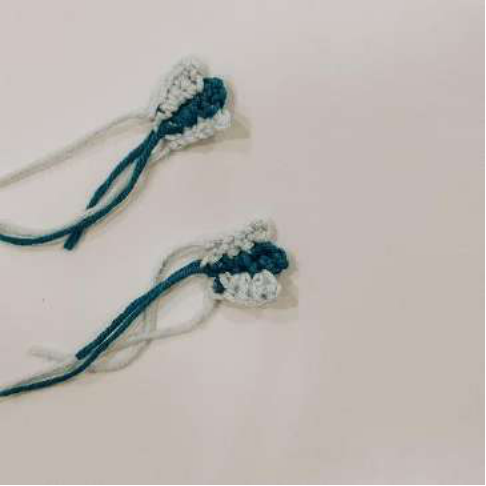 Crochet Side Fin Progress 5