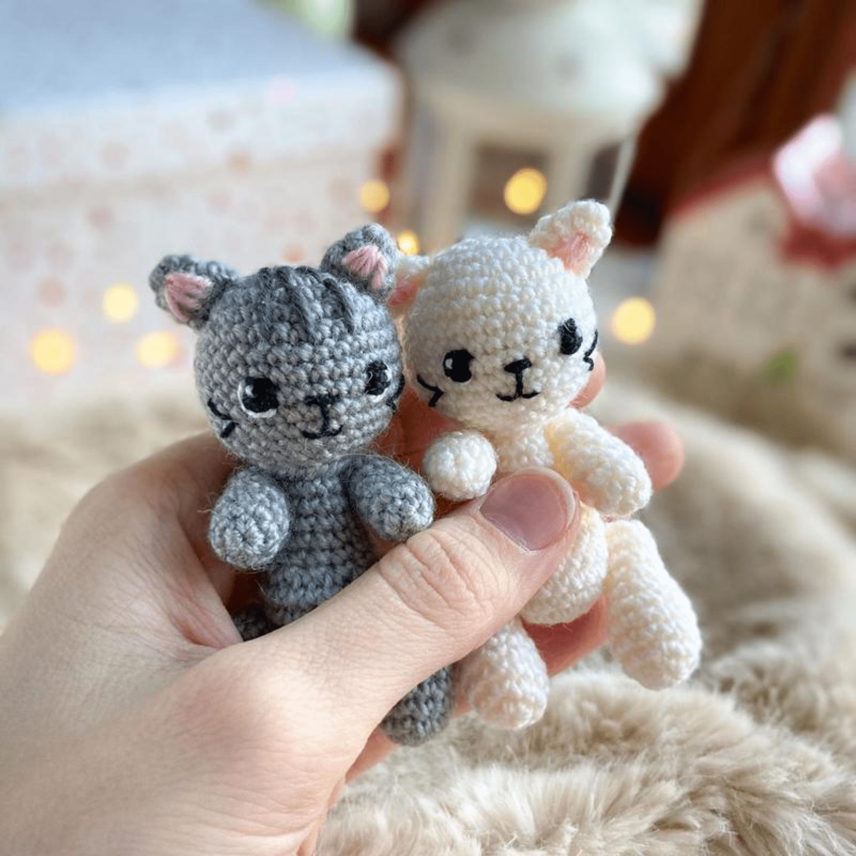 Finished Cat Amigurumi