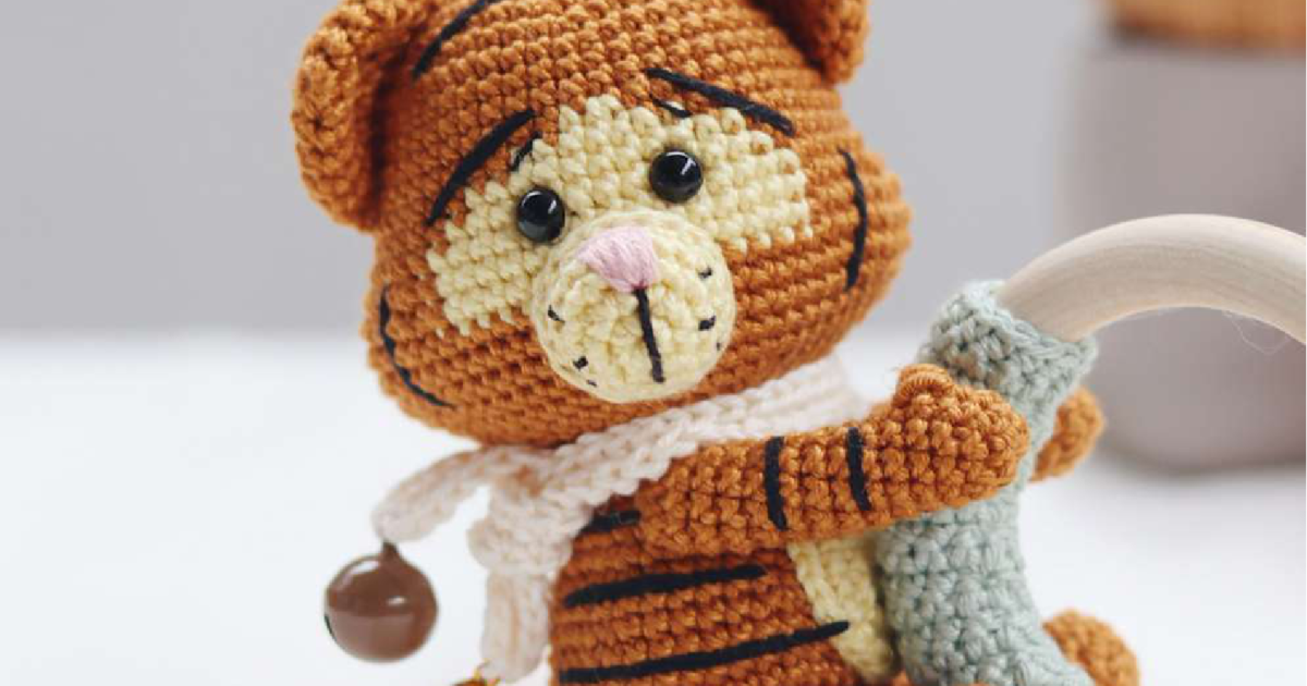 Crochet Tigger Rattle Pattern — Free Step-by-Step Baby Toy Tutorial (So Adorable!)