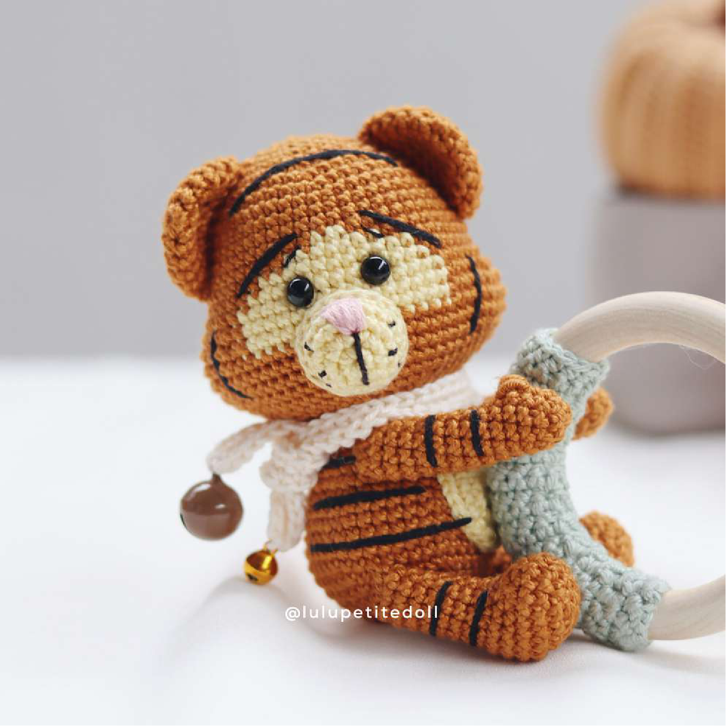 Crochet Tigger Rattle Pattern — Free Step-by-Step Baby Toy Tutorial (So Adorable!)