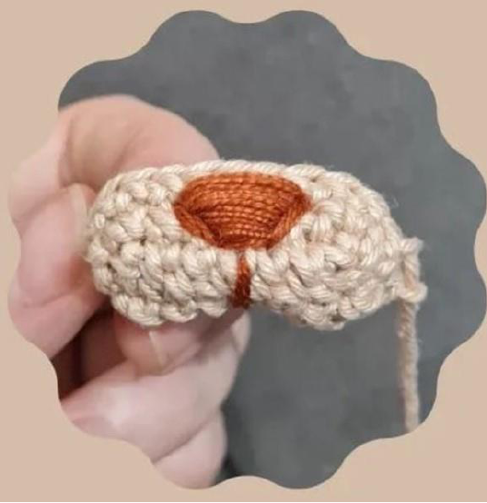 Finished Nestor the Beaver Amigurumi