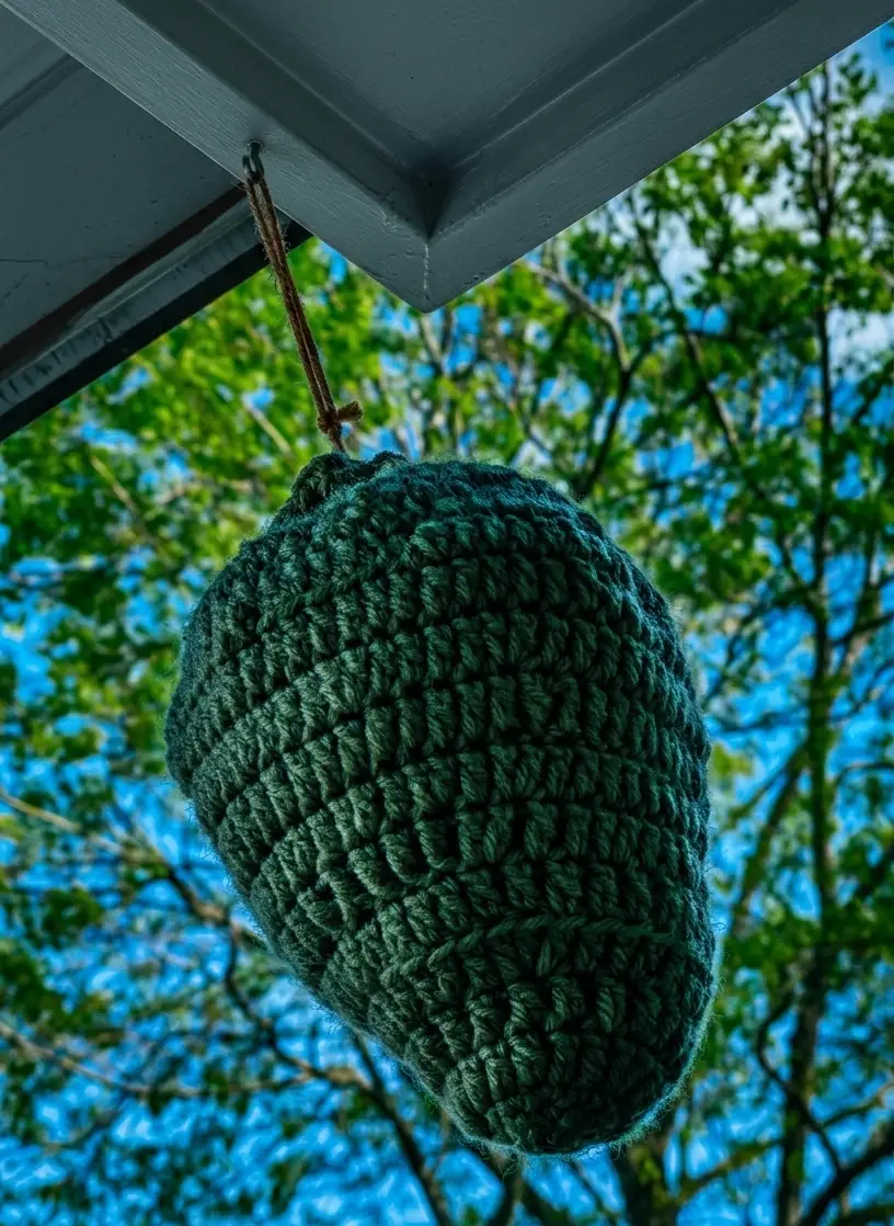 Free Crochet Wasp Nest Pattern — DIY Decoy to Keep Wasps Away