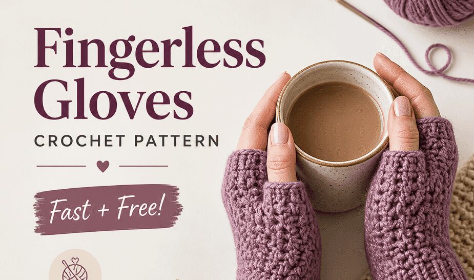 Fingerless Gloves Crochet Pattern